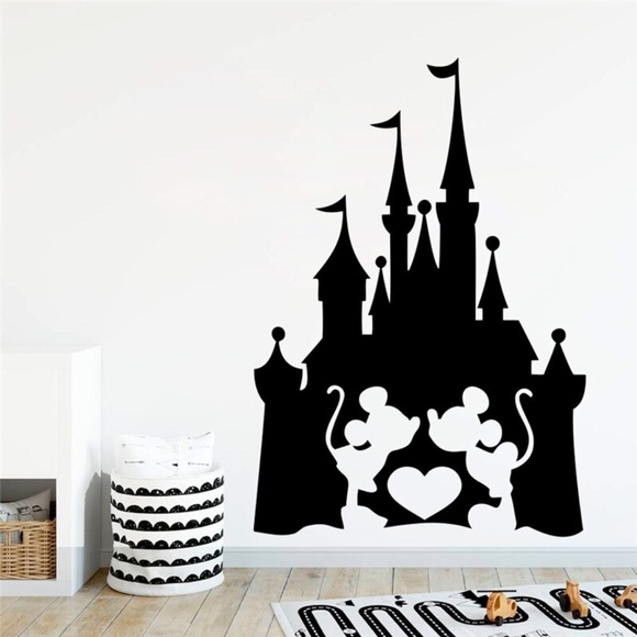 Disney Wall Decor Mickey And Minnie Wall Decal Poshmark
